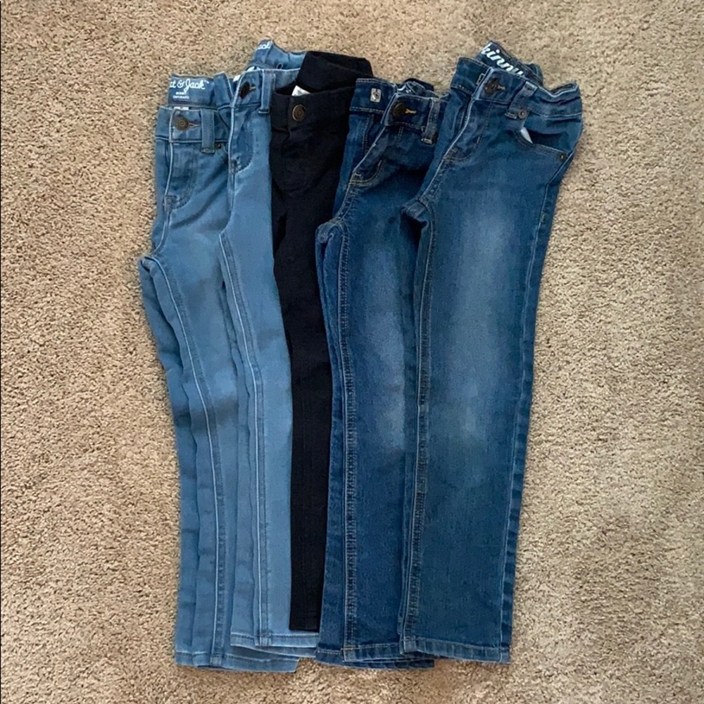 Girls Pants, 5 pairs!